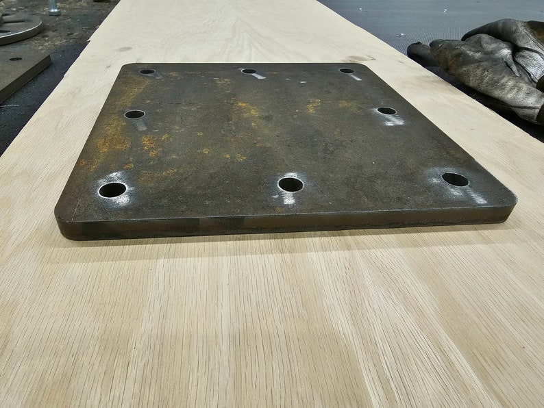 Bench Vise Mounting Large Plate Etsy