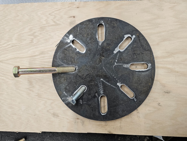 Bench Vise Mounting Large Plate Etsy