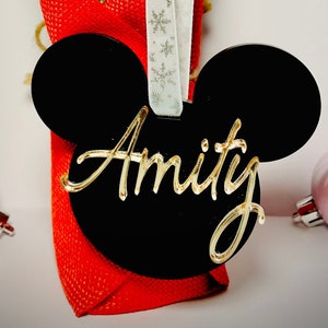 Personalized Mickey Mouse Ornament