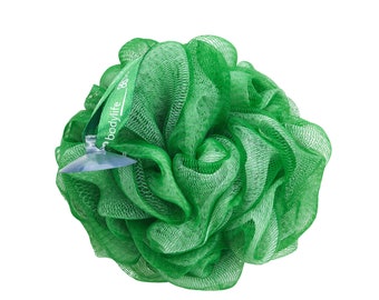 Bodylife Forest Green And White Exfoliating Bath & Shower Scrunchie 55g