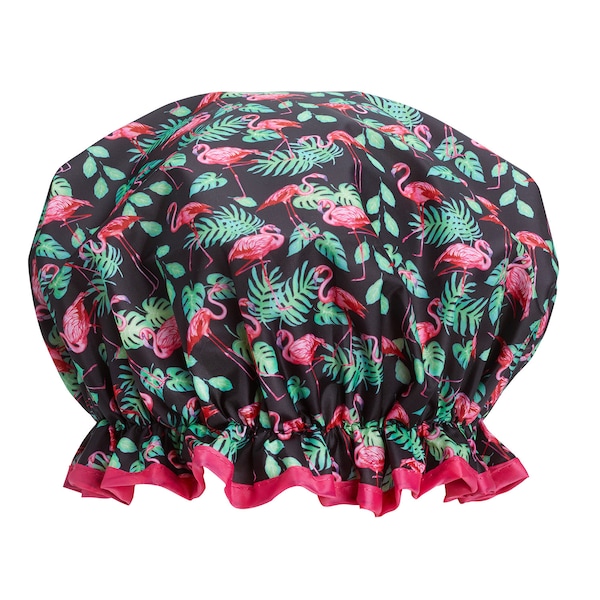 Bodylife Flamingo Double Layered Shower Cap 27cm's