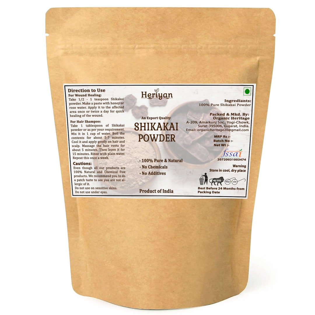 Shikakai Powder Indian 100 Pure and Natural acacia Concinna Natural