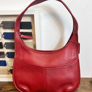 Mint Condition-vintage Coach Ergo 9033 Red - Etsy