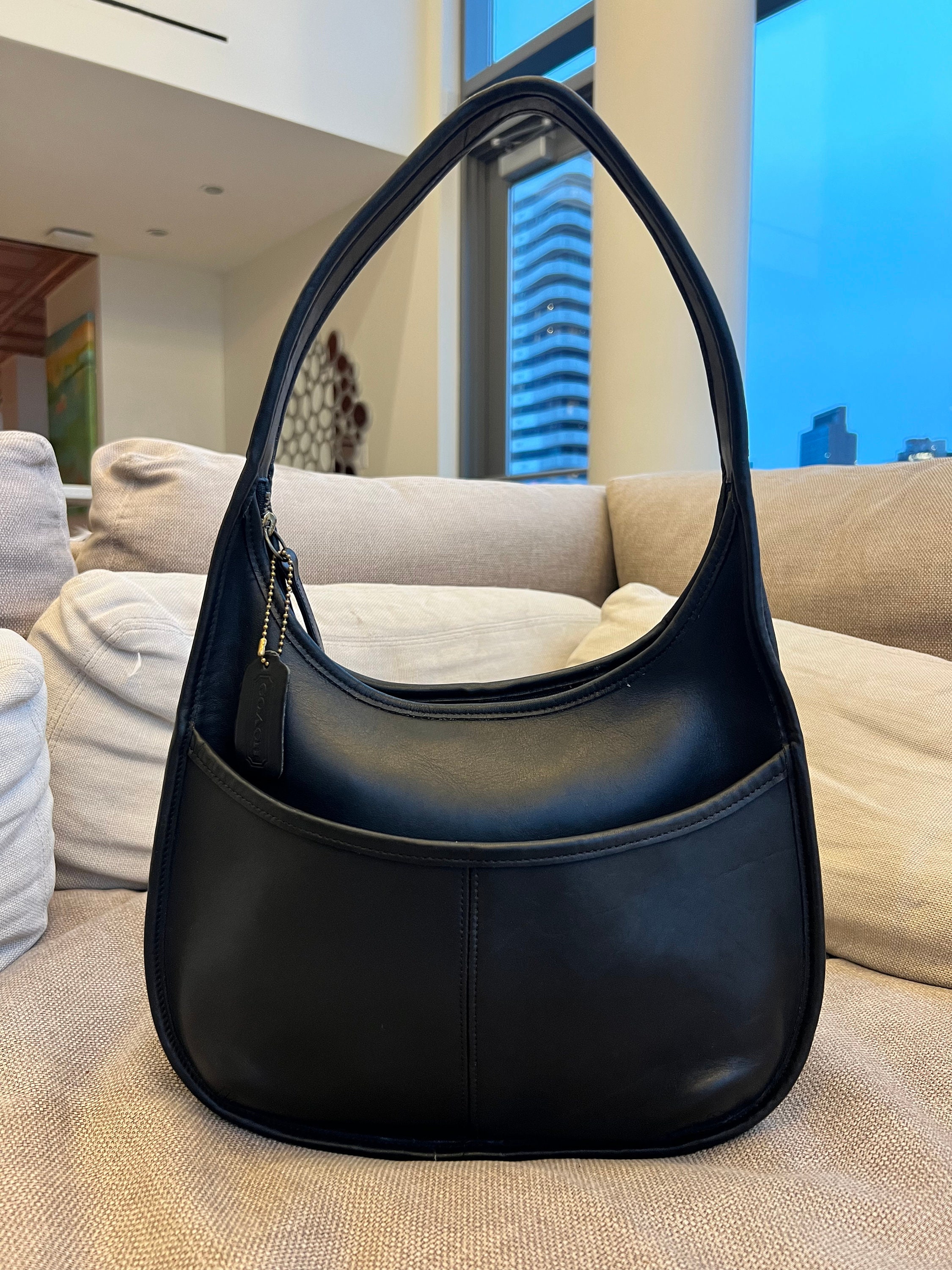 Reserved-vintage Coach Ergo/hobo 9033 Black - Etsy Reserved-vintage Coach Ergo/hobo 9033 Black - Etsy