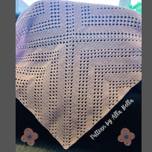 Oma Quadrat Babydecke Häkelanleitung: All Ways Grandma Filet Design (PDF)