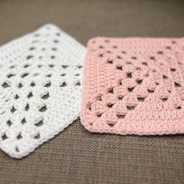 Granny Cross Square Crochet Pattern / Crochet Blanket Idea