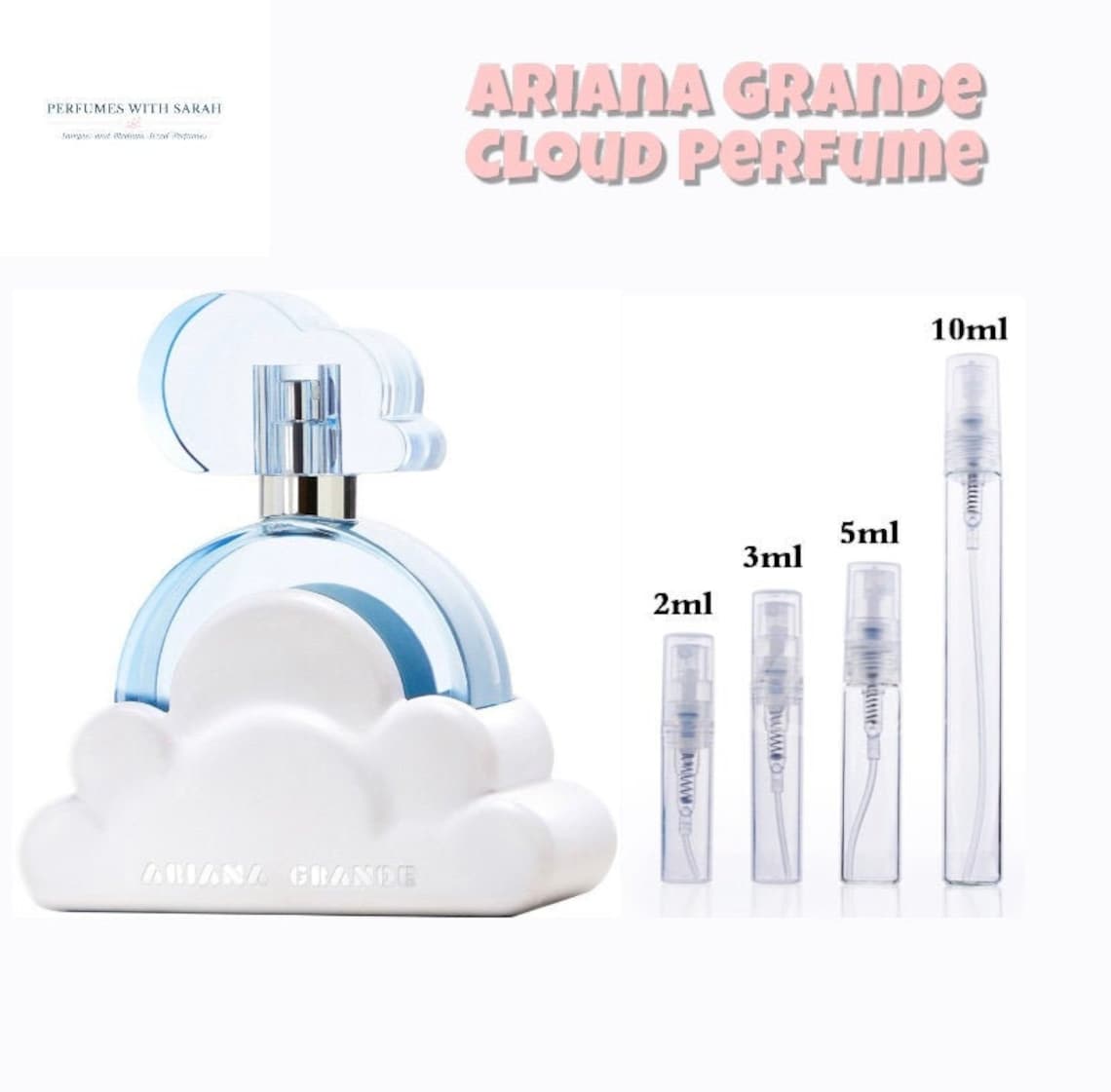 Ariana Grande Cloud Perfume Sample or Medium Sized Perfume | Etsy