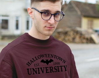 Halloweentown University Crewneck Sweatshirt: Spooky Season Comfort