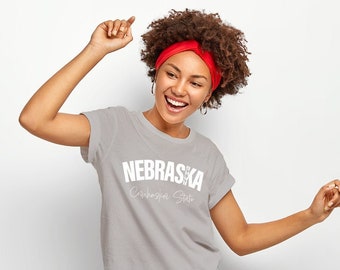 Nebraska Tee: Cornhuskers State Graphic Shirt