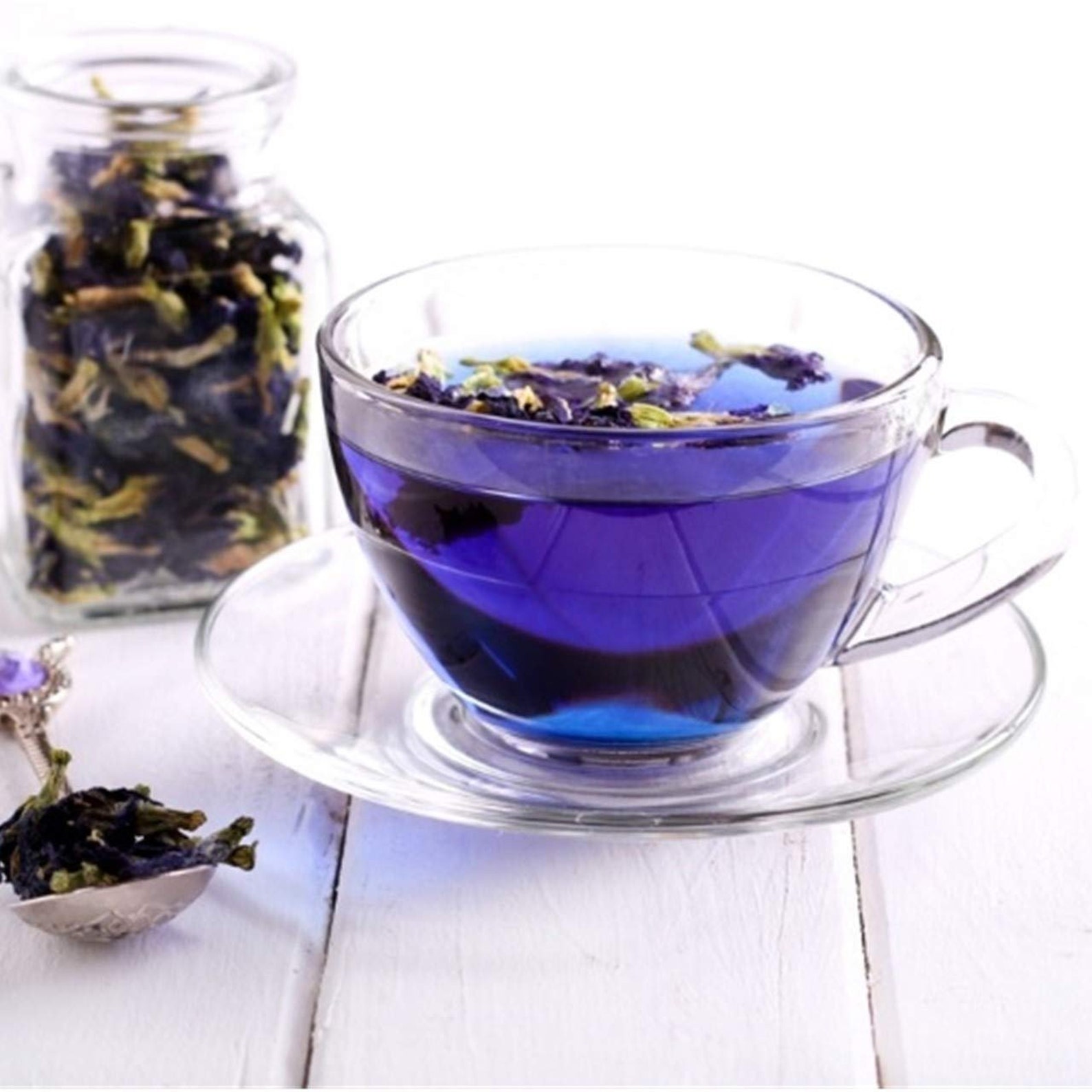 Butterfly Blue Pea Blue Tea Clitoria Ternatea dried Blossom Etsy