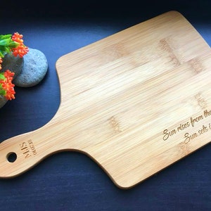 Engraved Chopping Board