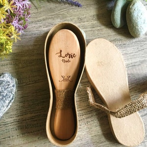 Engraved Small Hairbrush