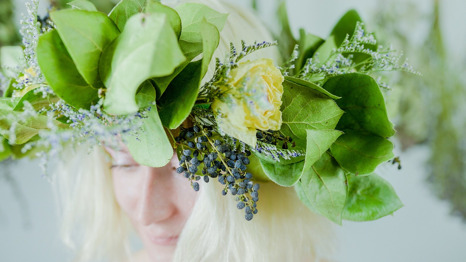 Flowers Ritual Crown Midsommar crown Handmade Dried Flower Etsy