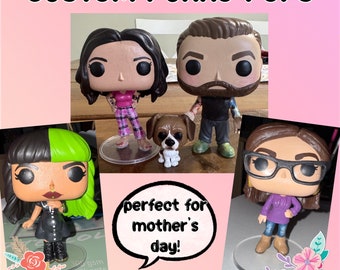 Custom Funko pop figures for Mother’s Day