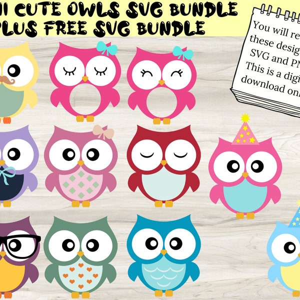 11 owl svg, baby owl svg, owl clipart, cute owl svg, cute owl clipart, owl family svg, owl love svg, baby owl clipart, owl vector,Svg Bundle