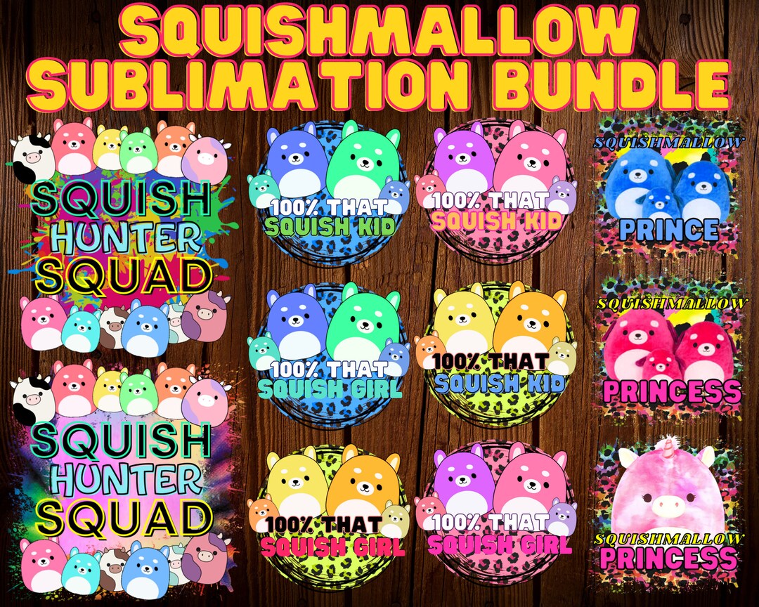 Squishmallow Sublimation, Squishmallow Png Clipart, Squishmallow ...