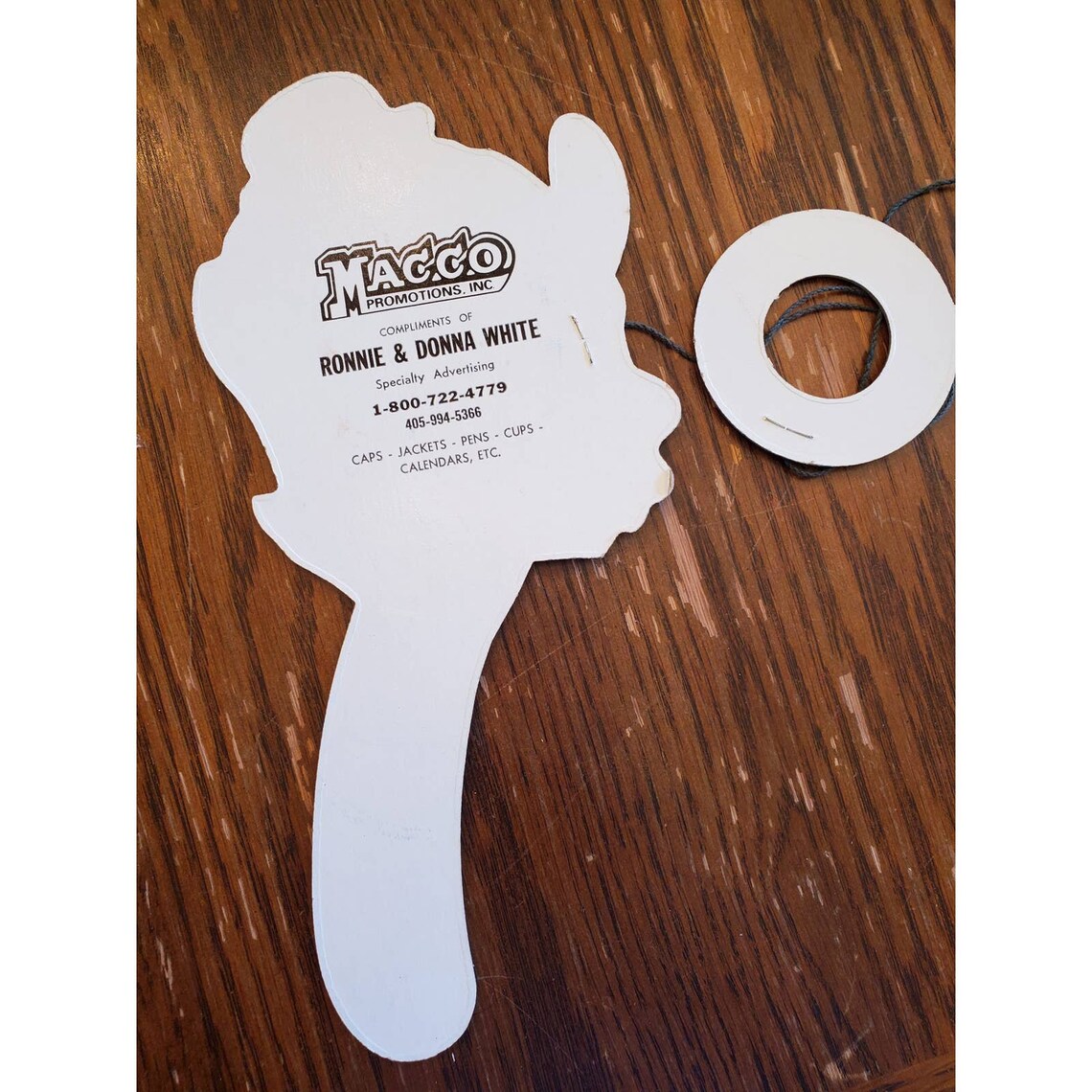 VTG Cardboard Ring Toss Handheld Game Clown Etsy