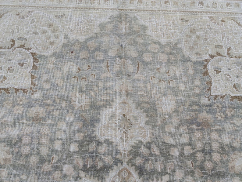 10x12 Oushak Rug Beige Rug Living Room Rug Handmade Rug Etsy