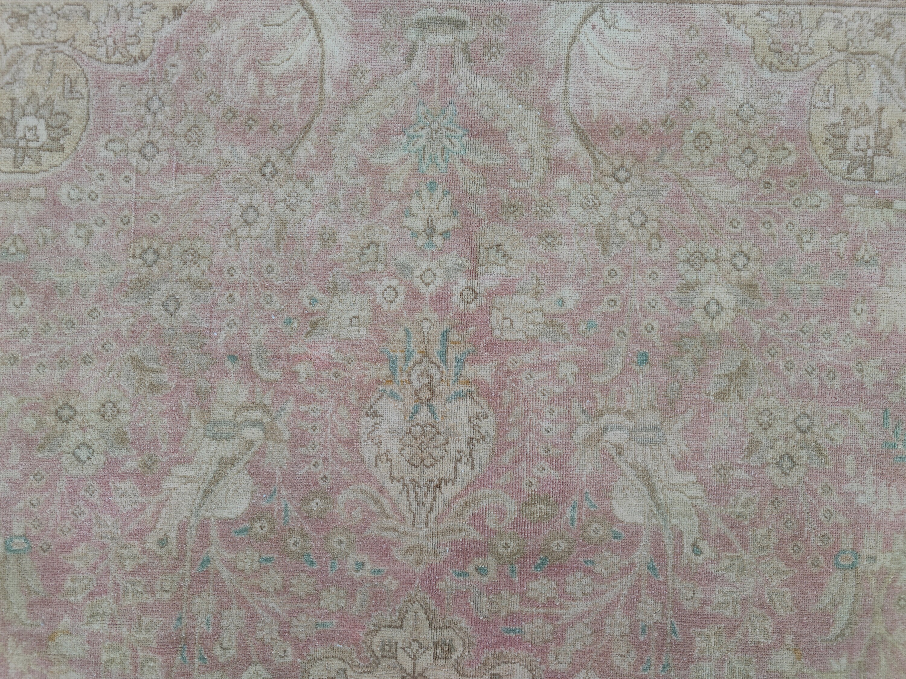 10x12 Area Rug Powder Pink Rug Beige Rug 10x12 Rug Turkish Etsy