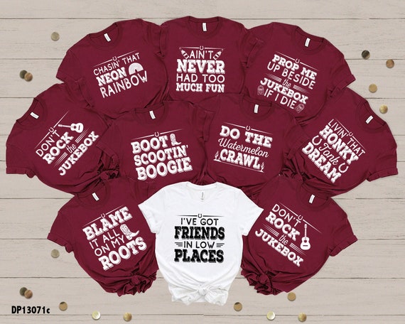etsy bridesmaid shirts
