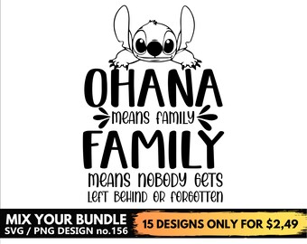 Free Free 257 Stitch Ohana Means Family Svg Free SVG PNG EPS DXF File