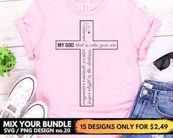 Waymaker Cross Svg Png File Miracle Worker Svg Promise Keeper Butterfly Christian Svg Bundle
