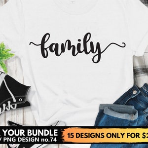 Family Sign Svg Files For Cricut Png Mix Bundle