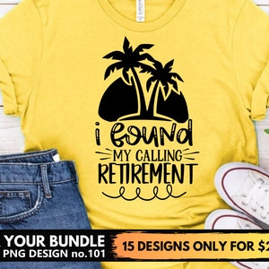 I Found My Calling Retirement Svg Files for Cricut Png Retirement Svg ...