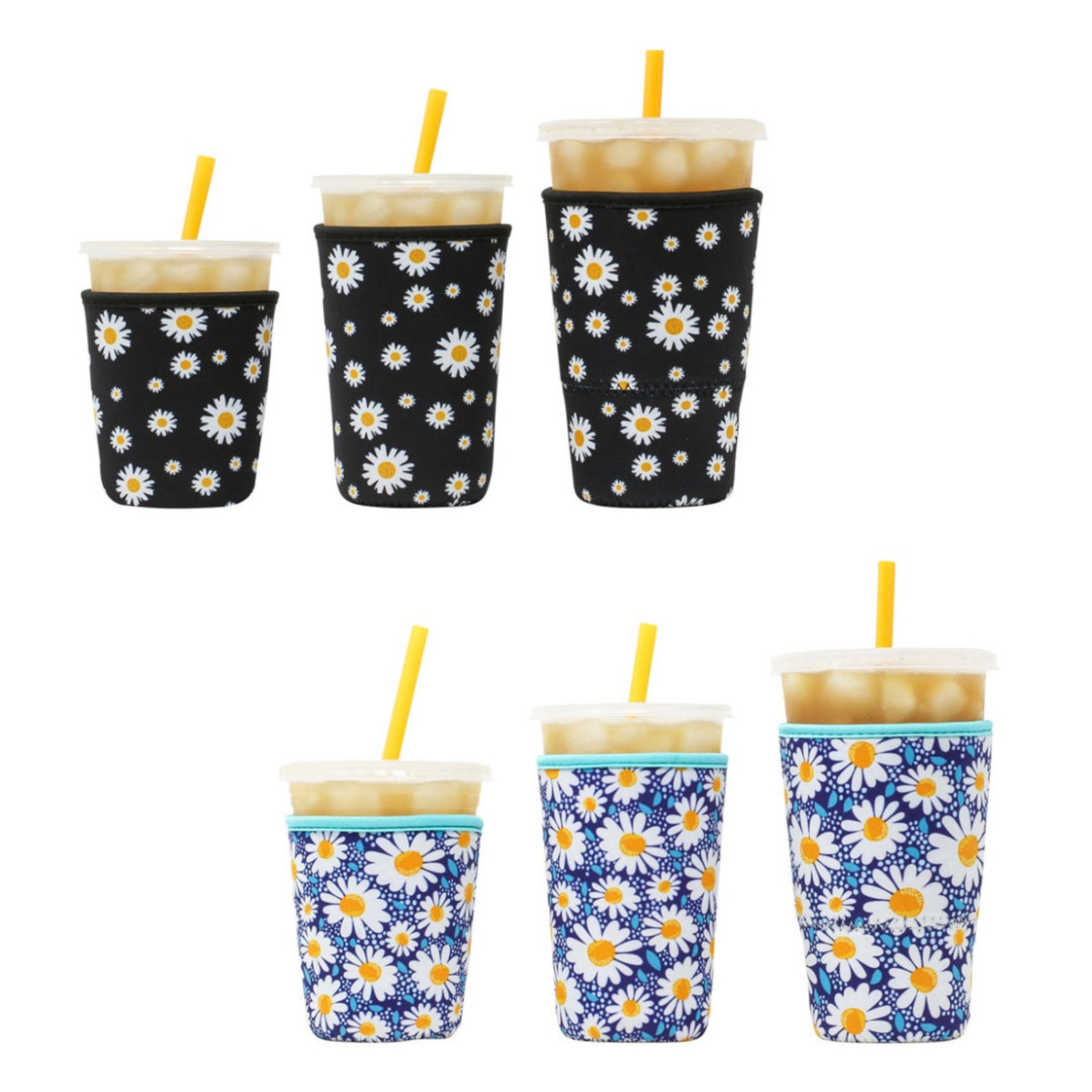 Iced Coffee Sleeve Iced Coffee Cup Sleeve Insulated Etsy