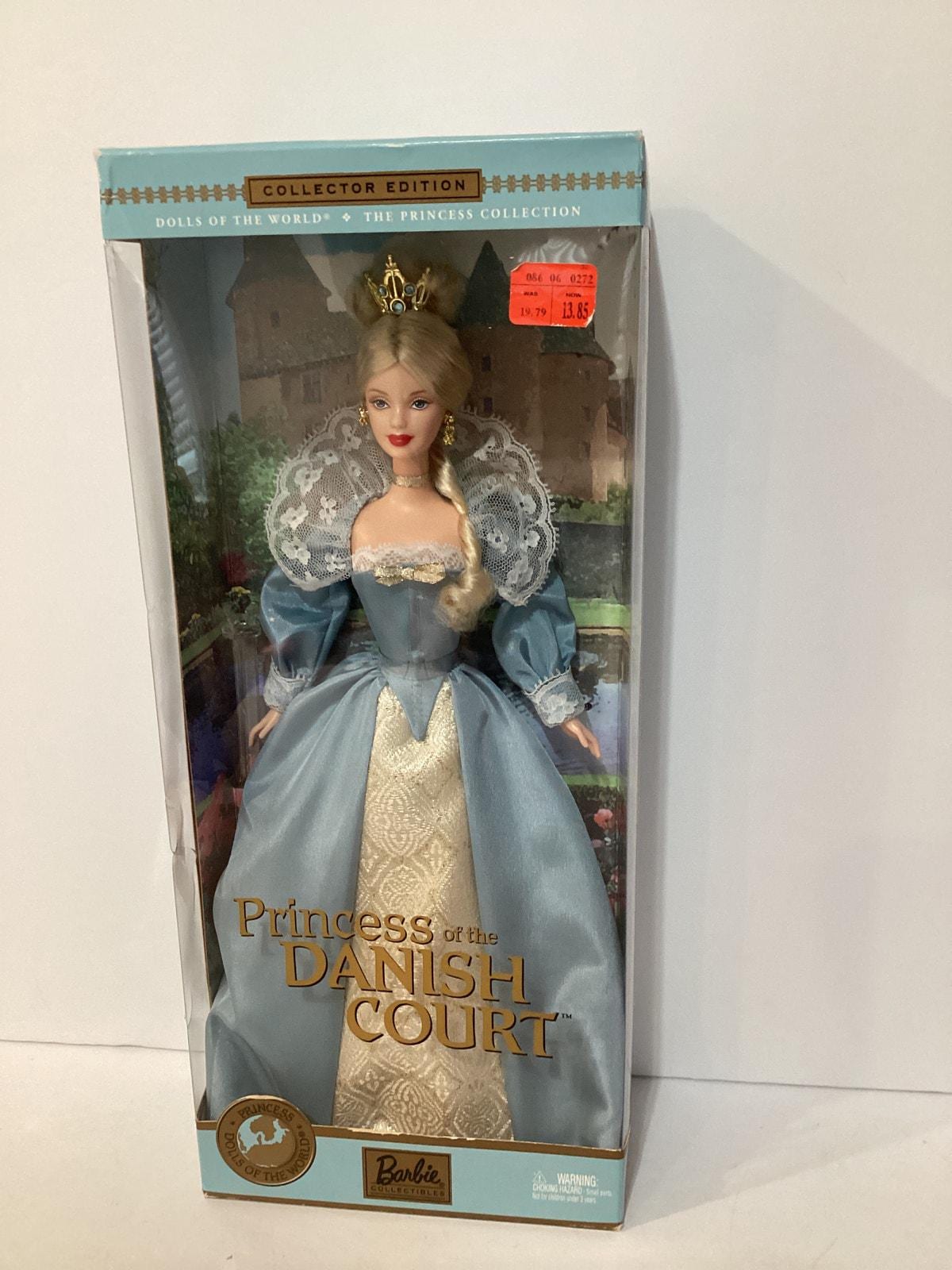 Princess of the Danish Court Barbie Dolls of the World