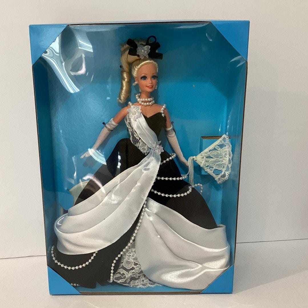 Barbie Midnight Waltz Second Edition Brunette Doll 1996 Mattel