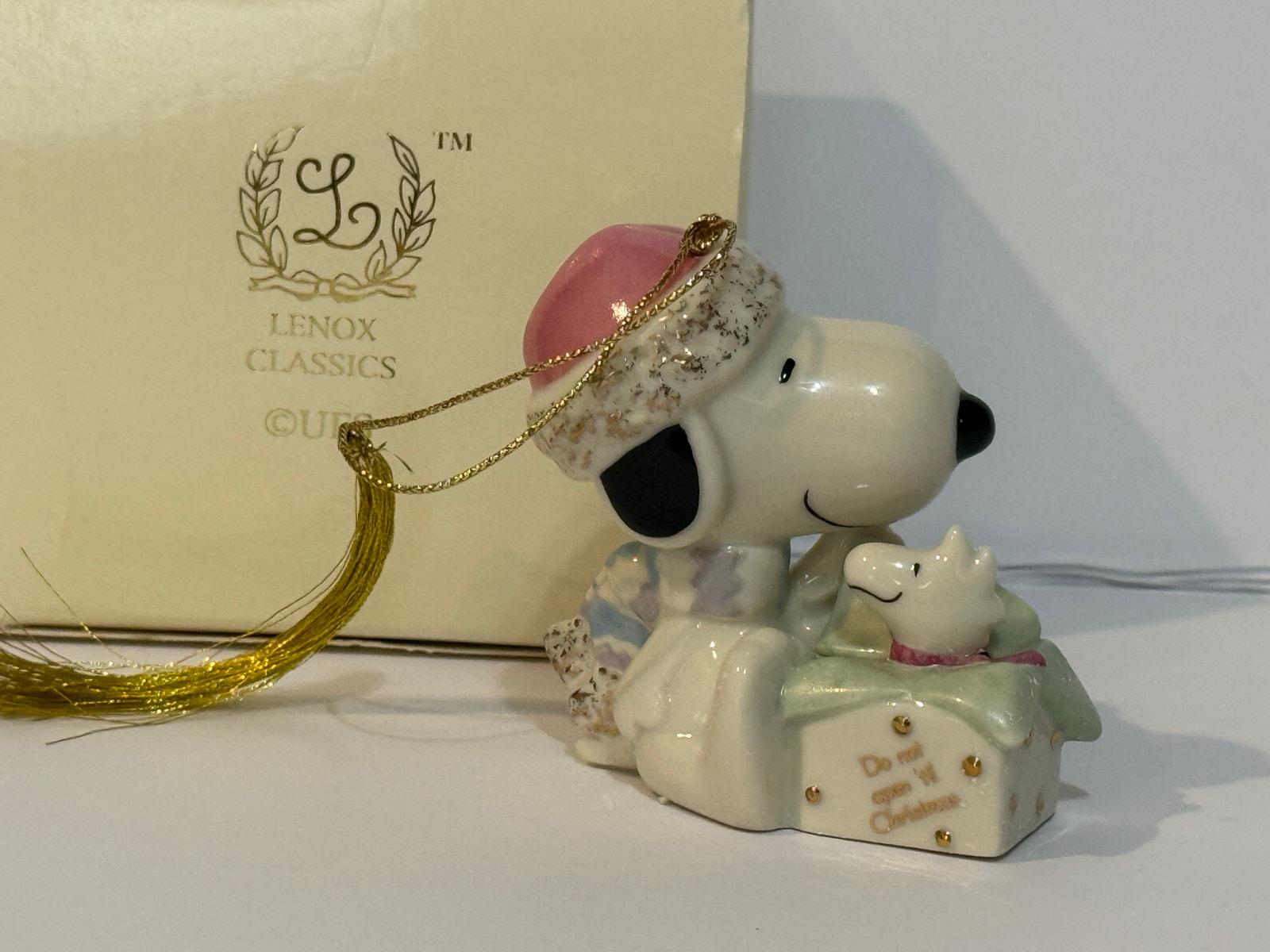 Lenox Snoopy - Etsy