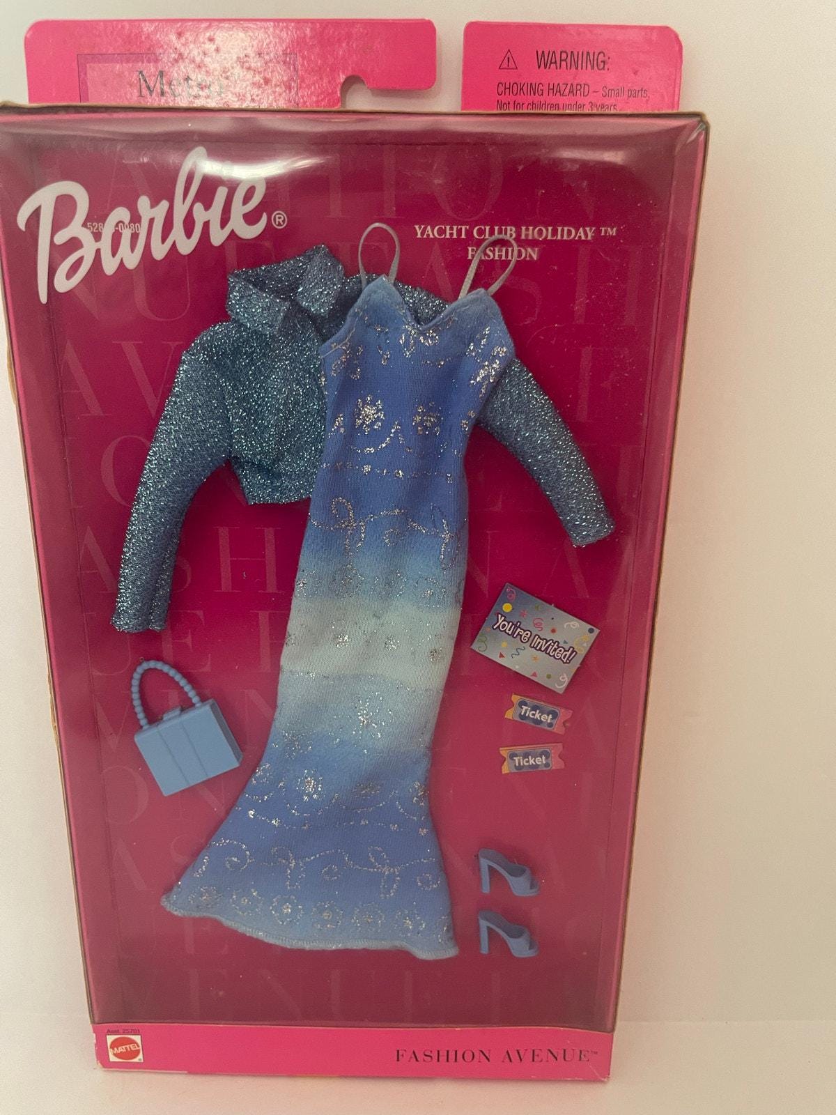 Barbie Fashion Avenue Blue Dress - Etsy
