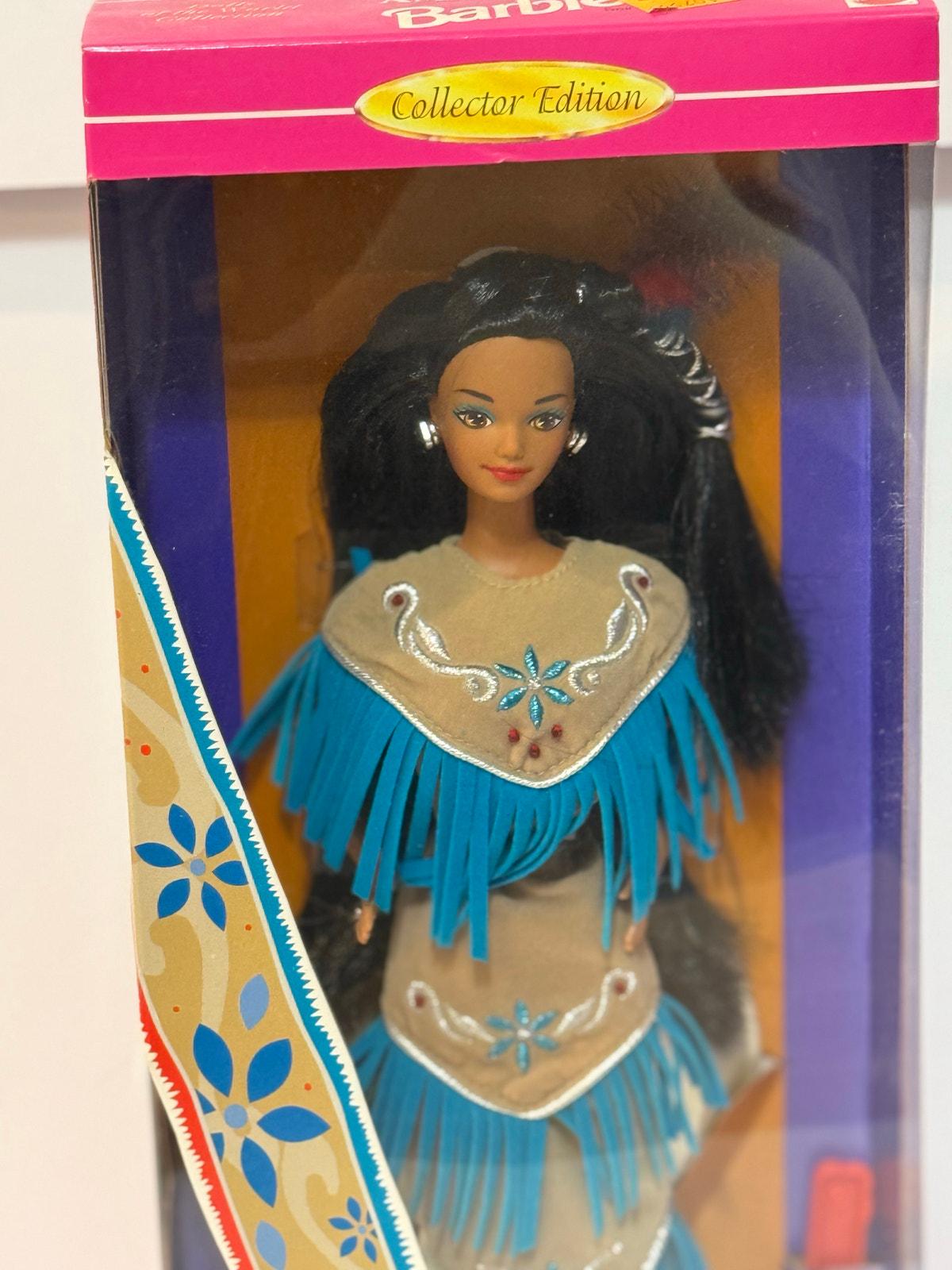 Vintage Native American Barbie Collector Edition Dolls of the World 15304
