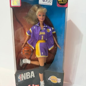 Lakers Barbie - Etsy