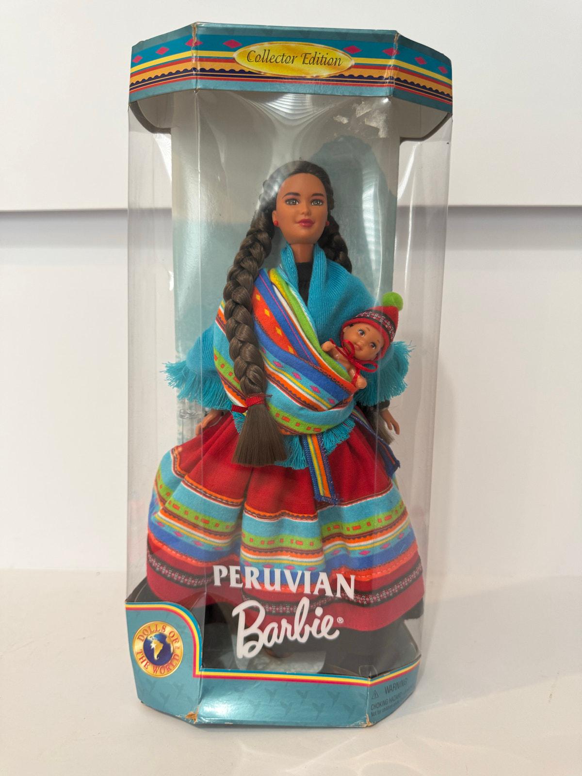 Peruvian Barbie Doll - Collector's Edition From Dolls Of The World Series - View #8