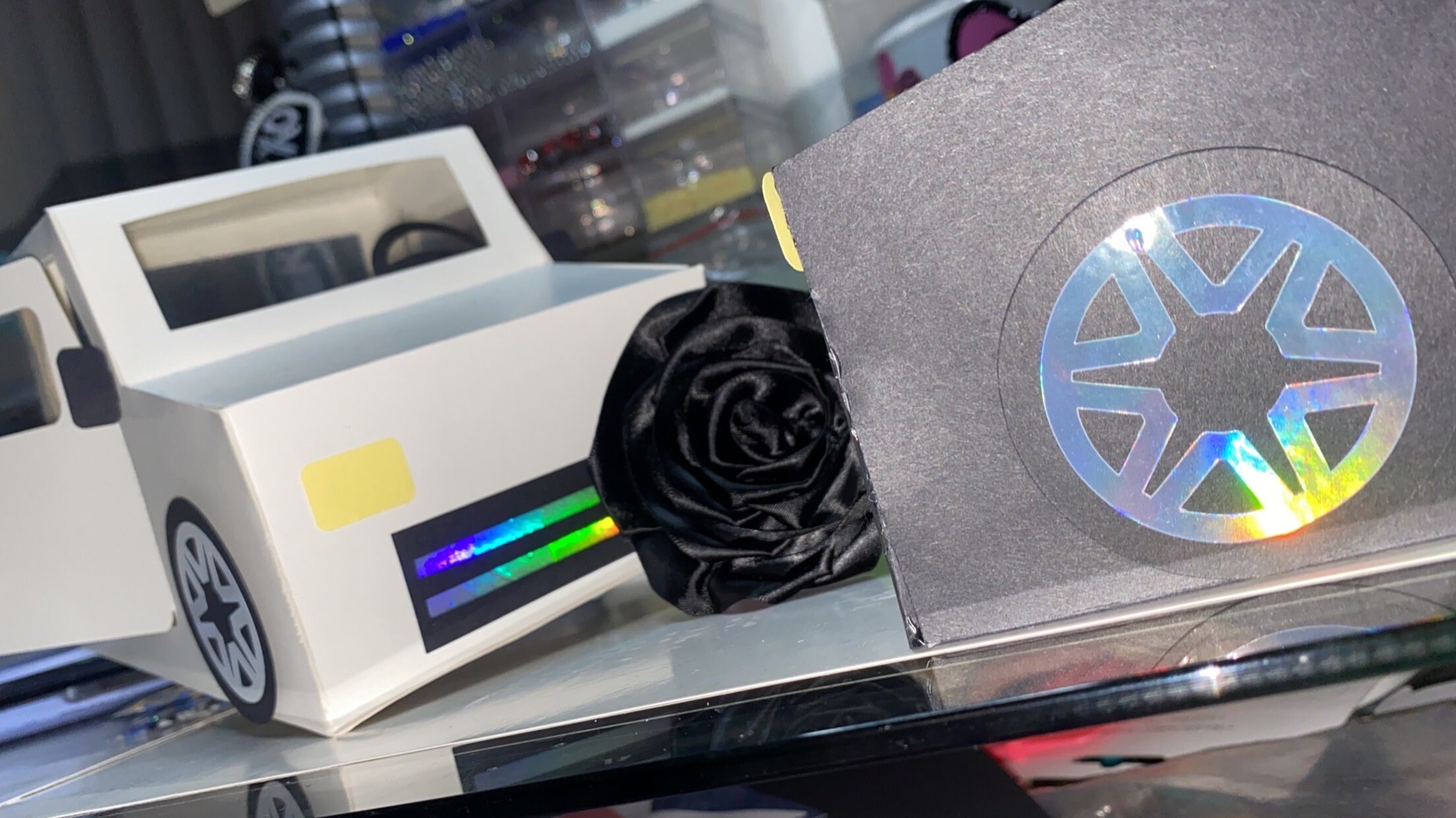 3D Paper Truck/ Paper Truck Cut Out / DIY Valentines Day Paper Truck