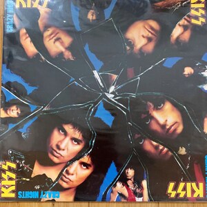 Vintage KISS - Crazy Nights Vinyl Record//Classic Rock Vinyl/ Vintage 80s Vinyl/Vertigo Records/ LP Vinyl Record/Excellent Condition