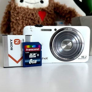 Pink Sony Cybershot DSC-W170 10.1MP Digital Camera With
