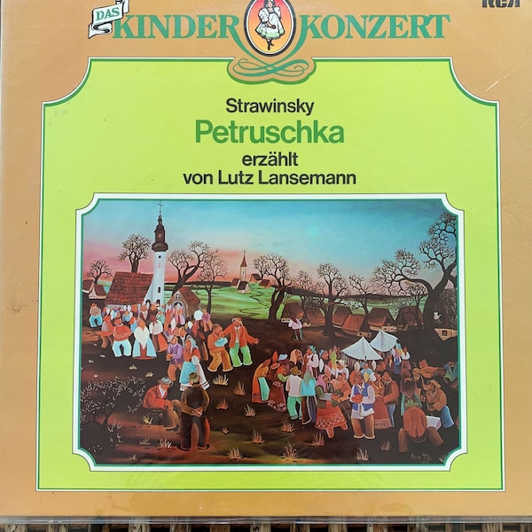 1977 Igor Stravinsky - Petrushka LP Vinyl Record/Boston Symphony Orchestra