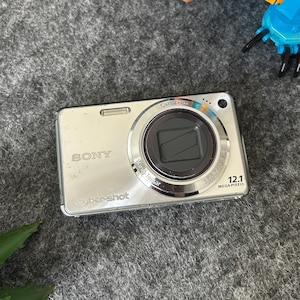 Silber Sony Cybershot DSC-W290 Digitalkamera Getestet & Funktioniert!