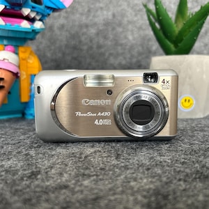 Compact Digital Camera/Canon PowerShot A430 4MP Digital Camera with 4X Optical Zoom