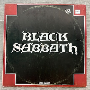 Vintage Black Sabbath Vinyl Record/ Paranoid/Ozzy Osbourne/Classic Rock Vinyl/ Vintage 70’s Vinyl/ Melodiya Records