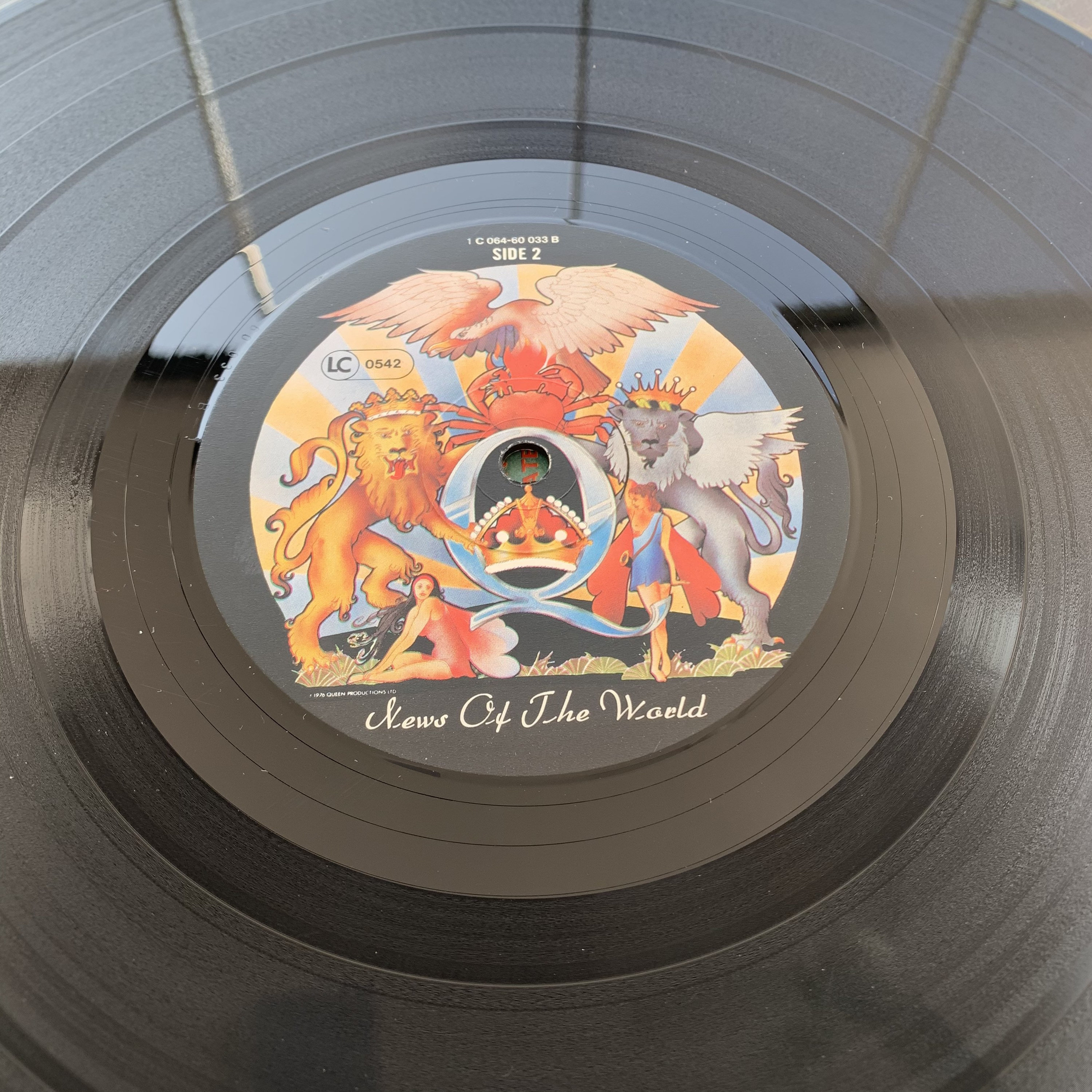 1977 Queen - News of the World Vinyl Record/classic Rock
