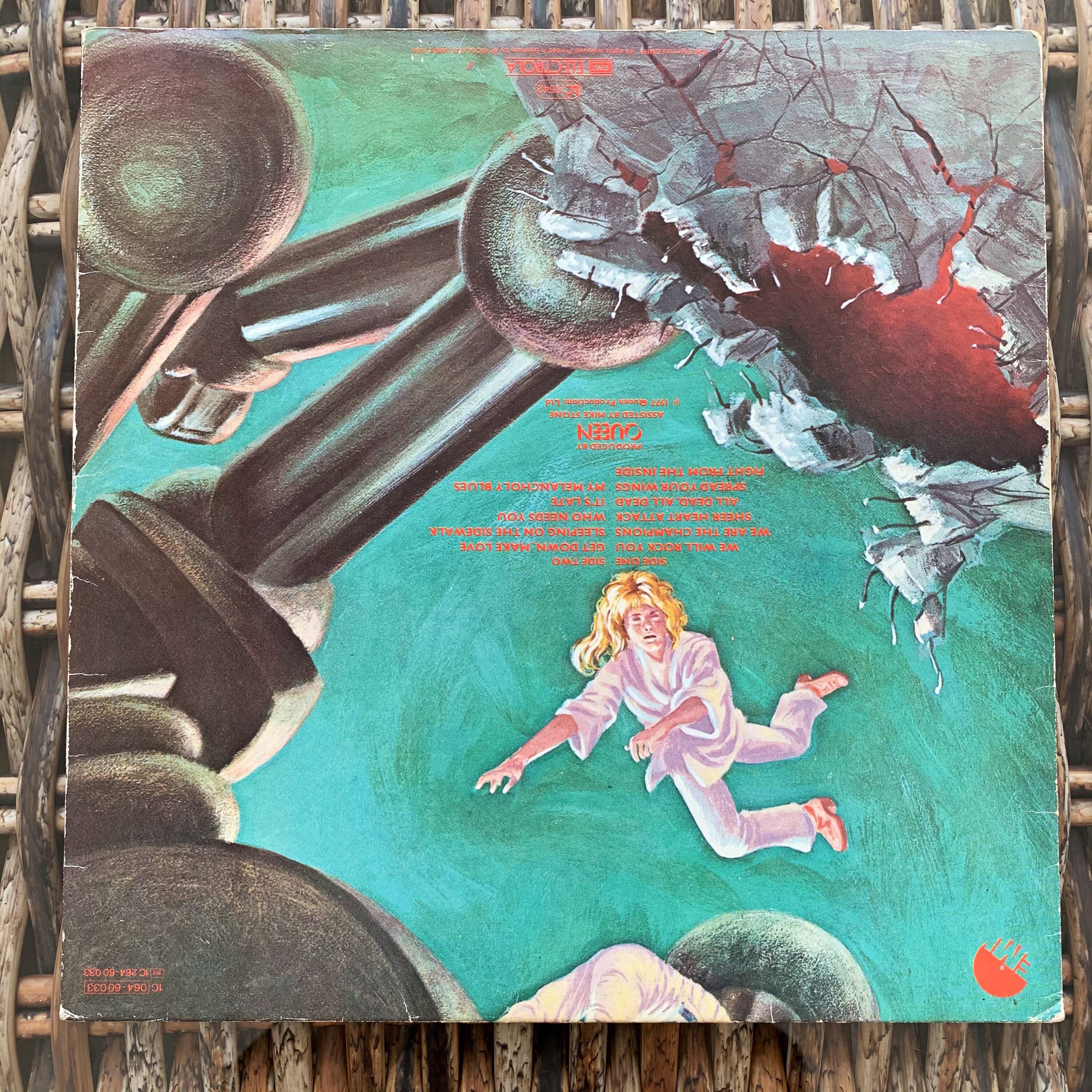 1977 Queen - News of the World Vinyl Record/classic Rock Vinyl