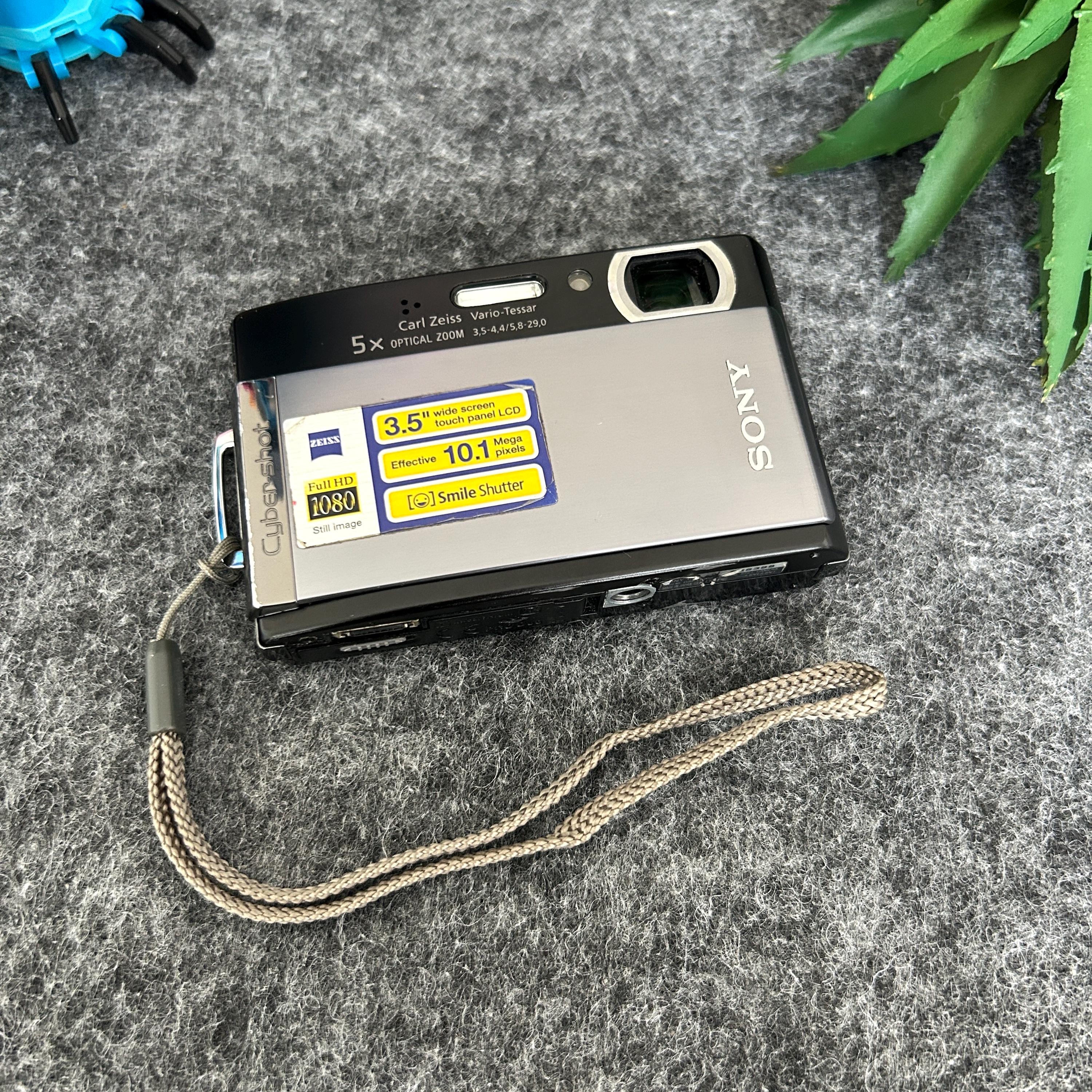 【動作確認済み】SONY CYBERSHOT DSC-T300 バッテリー無し Black Sony Cybershot DSC-T300 With Touchscreen/point Shoot