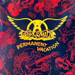 1987 Vintage Aerosmith - permanenten Urlaub Vinyl Schallplatte /Classic Rock Vinyl / Vintage 80er Vinyl/LP Vinyl Schallplatte/EX Zustand/Southern Rock