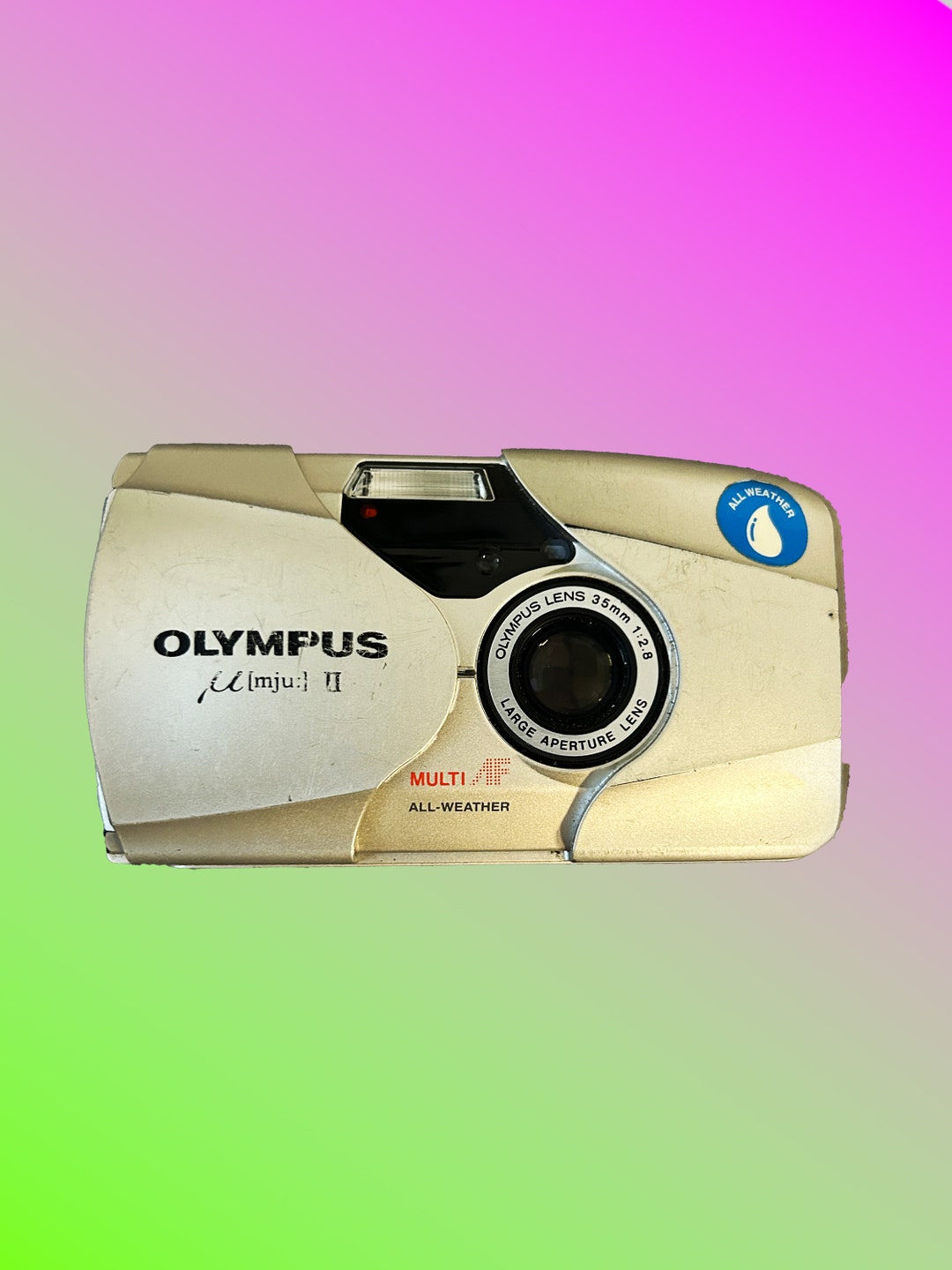 Vintage Tested Camera Olympus MJU 2/ Olympus Mju II 35 Mm VG Vintage Condition/ Etsy