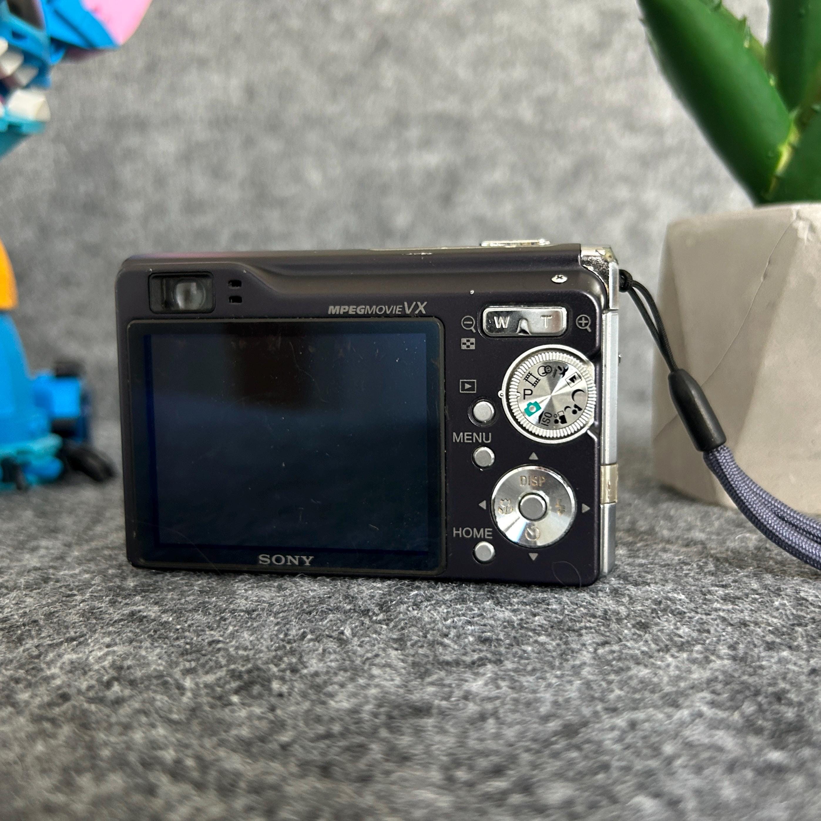 Buy Purple Sony Cybershot DSC-W85 7.2MP Digital Camera With