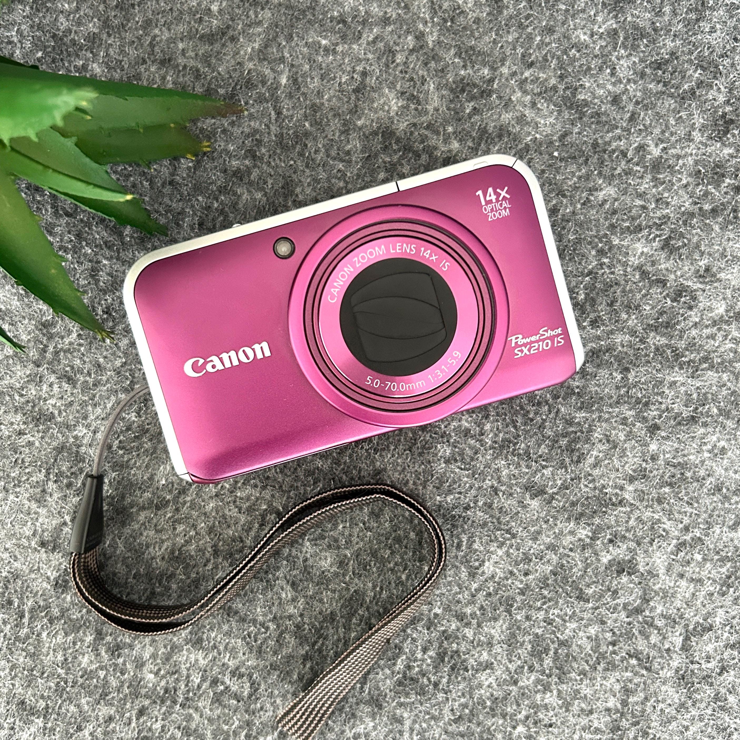 Rare Pink Canon Powershot SX210 14.1 MP Digital Camera Charger 